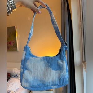 BAGGU Mini Nylon Shoulder Bag, Clouds